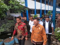 Kepsek Muh. Nasir Dampingi Pj Gubernur Sulsel dan Wali Kota Makassar dalam Kunjungan Kesehatan Gratis di SMPN 7