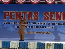 UPT SPF SMPN 25 Makassar Wujudkan Pendidikan Holistik Lewat Pentas Seni Siswa