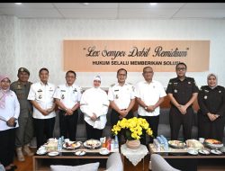 Hari Terakhir Menjabat, Indira Yusuf Ismail Dampingi Danny Pomanto Silaturahmi dan Pamitan ke Forkopimda