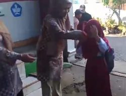 Kepsek UPT SPF SDI Mangga III Makassar Sambut Siswa di Gerbang Sekolah, Tingkatkan Semangat Belajar