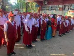 UPT SPF SDI Bertingkat Bara-Baraya II Makassar Gelar Upacara Bendera Rutin Setiap Senin