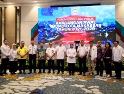 Wali Kota dan Wawali Makassar Hadiri Forum Konsultasi RPJMD 2025-2029, Bahas Arah Pembangunan Kota