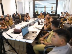 Pj Sekda Makassar Pimpin Rakor Pengelolaan APBD dan Pengadaan Barjas Bersama KPK RI