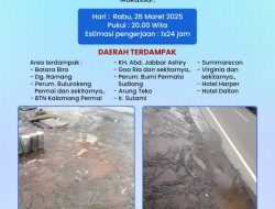 PDAM Makassar Lakukan Pengerjaan Kebocoran Pipa di Perintis Kemerdekaan KM 17