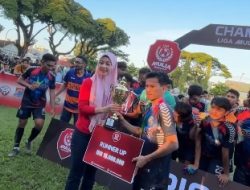 Dirum PDAM Makassar Hadiri Penutupan Liga Mulia Ramadan 2025 Bersama Wali Kota