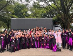 Drum Band Gita Melody UPT SPF SMP Negeri 15 Makassar Tampil Memukau