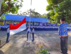 UPT SPF SMP Negeri 36 Makassar Rutin Gelar Upacara Bendera Setiap Senin