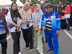 Langkah Sehat, Semangat Hebat! Guru dan Kepala UPT SPF SDN Balang Baru I Ramaikan CFD