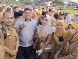 UPT SPF SDI Pannampu I Makassar Turut Serta dalam Apel Pagi Pasca Libur Lebaran di Lapangan Karebosi