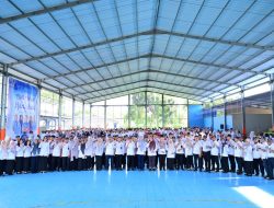 PDAM Makassar Gelar Apel Pagi dan Halal Bihalal Pasca Idulfitri 1446 H