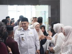 Ketua TP PKK Melinda Aksa Hadiri Halal Bihalal dan Temu Koordinasi Bersama Pendidik Makassar