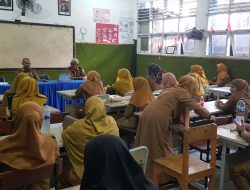 Kegiatan Apel Pagi Pasca Libur Lebaran dan Rapat Internal di UPT SPF SMPN 10 Makassar