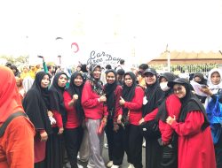 UPT SPF SDN Melayu Muhammadiyah Makassar Meriahkan Car Free Day di Jalan Jenderal Sudirman