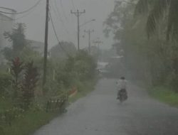 Cuaca Cerah Pagi Ini, BPBD Mateng Peringatkan Potensi Hujan Lebat Sore Hari