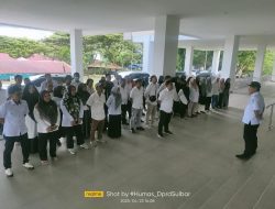 Apel Pagi & Sore di Sekretariat DPRD Sulbar, Wujud Disiplin dan Komitmen Aparatur Sipil Negara