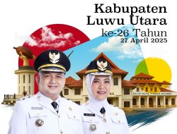 Appi-Aliyah Ucapkan Selamat Hari Jadi ke-26 Kabupaten Luwu Utara