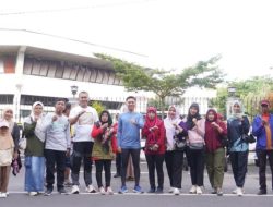 Semangat Hidup Sehat Warnai CFD Makassar, Pemerintah Kecamatan Biringkanaya Turut Meriahkan Kegiatan