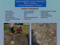 Pipa 400mm Bocor di Depan PLTU Makassar, PDAM Lakukan Perbaikan Mulai Hari Ini