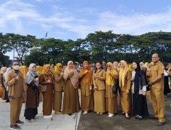 Momentum Penyegaran Semangat Kerja, UPT SPF SDN Mongisidi III Turut Apel Pagi Serentak Pemkot Makassar