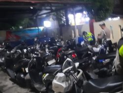 Polsek Bontoala Gelar Operasi Cipta Kondisi, Puluhan Motor Terjaring
