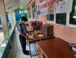 UPT SPF SMPN 36 Makassar Dukung Program Nasional, Salurkan Makan Bergizi Gratis untuk Siswa