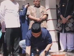 Wali Kota Makassar Resmikan Peletakan Batu Pertama Masjid Al-Ikhlas Hertasning