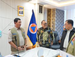 Gubernur SDK Temui Kepala BNPB, Minta Penyaluran Dana Stimulan Tahap II
