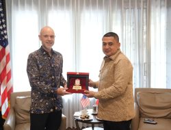 Wali Kota Munafri Bertemu Konjen Amerika Perkuat Kerjasama SDM dan Investasi
