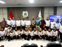 Gubernur Sulbar Lepas Kontingen Pergatsi ke Kejurnas Gateball 2025 di Bogor