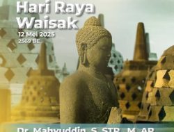 Disperkim Kota Makassar Ajak Perkuat Toleransi di Hari Raya Waisak 2569 BE
