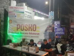 PDAM Makassar Salurkan Bantuan Air Bersih ke Lokasi Kebakaran di Jalan Andi Tonro VI sebagai Wujud Kepedulian Sosial