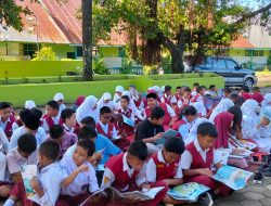 Kuatkan Karakter Literat, SDN Kapota Yudha Makassar Gelar Kegiatan Literasi Dua Kali Sepekan