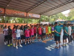 Target Emas! Ketua KONI Motivasi Atlet Futsal Makassar di Seleksi Tahap Akhir