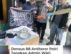 Densus 88 Tangkap Terduga Teroris Aktif di Grup WhatsApp Pro-ISIS di Gowa