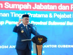 Gubernur Sulbar Lantik 29 Pejabat, SDK Tekankan Integritas dan Keteladanan