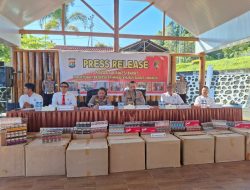Pemprov Sulbar dan Polda Perkuat Sinergi, Berantas Peredaran Rokok Ilegal di Pasaran