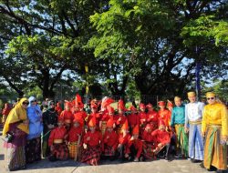 UPT SPF SDN Bulurokeng Makassar Wakili Kecamatan di Hardiknas 2025 dengan Tarian Gandrang Bulo