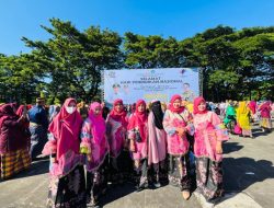 Peringati Hardiknas 2025, SDN Parinring Makassar Tampilkan Nuansa Budaya di Lapangan Karebosi