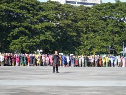 SMPN 47 Makassar Ikut Meriahkan Upacara Hardiknas 2025 di Karebosi dengan Nuansa Budaya Khas Daerah