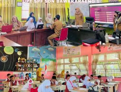 Hari Pertama Ujian Akhir Sekolah di UPT SPF SDN Bawakaraeng 1 Makassar Berjalan Lancar dengan Sistem Digital