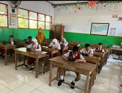 UPT SPF SD Inpres Galangan Kapal III Gelar Ujian Sekolah Secara Online TP 2024/2025
