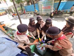 UPT SPF SDN Sangir Makassar Gelar Kegiatan Ekskul Pramuka, Tanamkan Kepedulian Lingkungan Sejak Dini