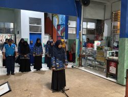 UPT SPF SMPN 10 Makassar Rutin Laksanakan Upacara Bendera Setiap Senin