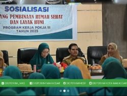 Plh Kadis Perkim Makassar Edukasi Warga Soal Rumah Sehat dan Layak Huni
