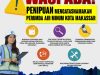PDAM Makassar Ingatkan Warga: Sambungan Baru dan Diskon Hanya Lewat Jalur Resmi