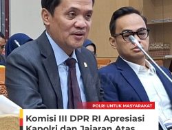 Ketua Komisi III DPR RI Apresiasi Kapolri Atas Keberhasilan Panen Raya Jagung Kuartal II