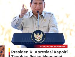 Presiden Prabowo Apresiasi Kapolri atas Komitmen Menjadi Polisi Rakyat dan Dukung Ketahanan Pangan
