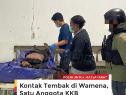 Satu Anggota KKB Diduga Anak Buah Egianus Kogoya Tewas Dalam Kontak Tembak Di Jayawijaya