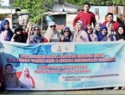 Disperkim Makassar Pantau DAK 2023 Sambil Tingkatkan Kedekatan dengan Warga Lewat Senam Pagi