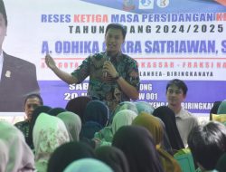 Reses di Biringkanaya, Odhika Tegaskan Komitmen Perjuangkan Pendidikan dan Layanan Sosial